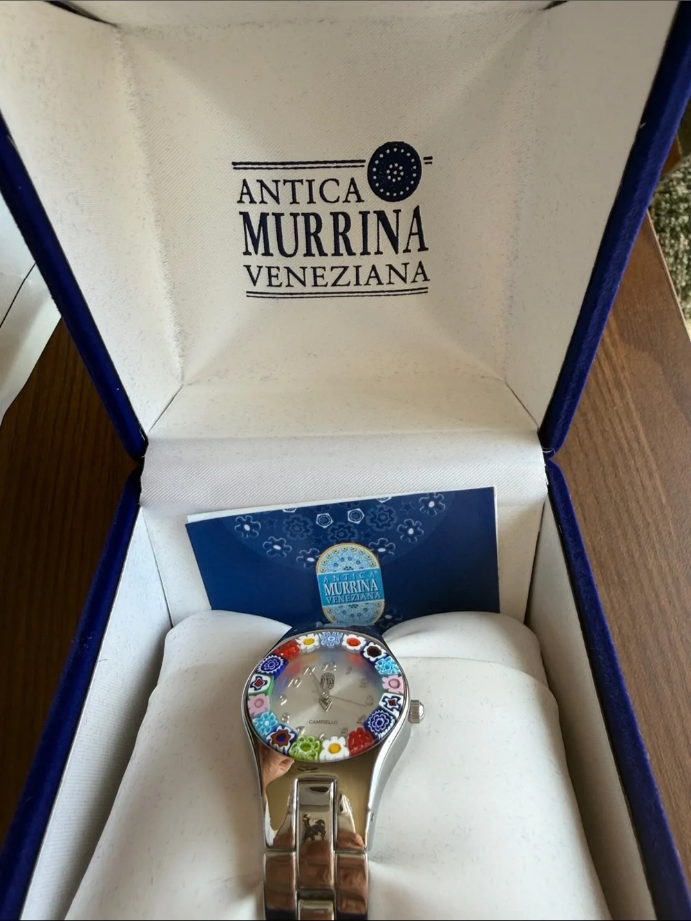 Antica Murina murano glass ladies watch